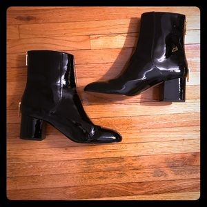 & Other Stories Patent Leather Boots US Size 10.5
